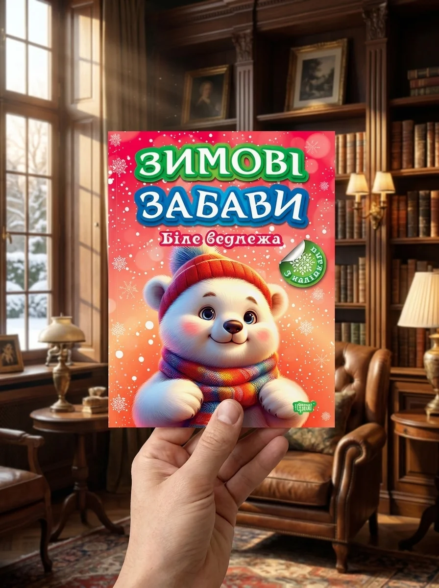 Зимові забави. Біле ведмежа — Дитяча література