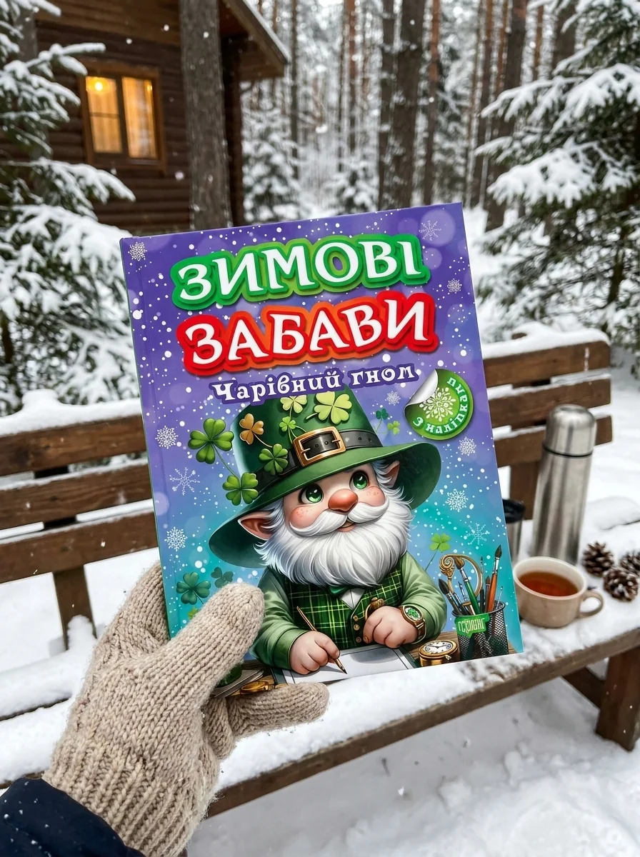 Зимові забави. Чарівний гном — Дитяча література