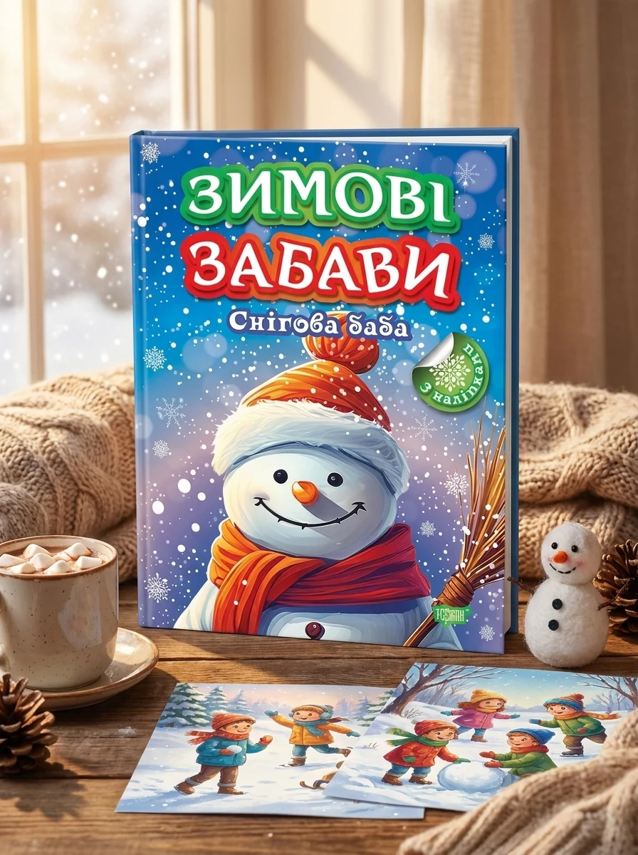 Зимові забави. Снігова баба — фото 2
