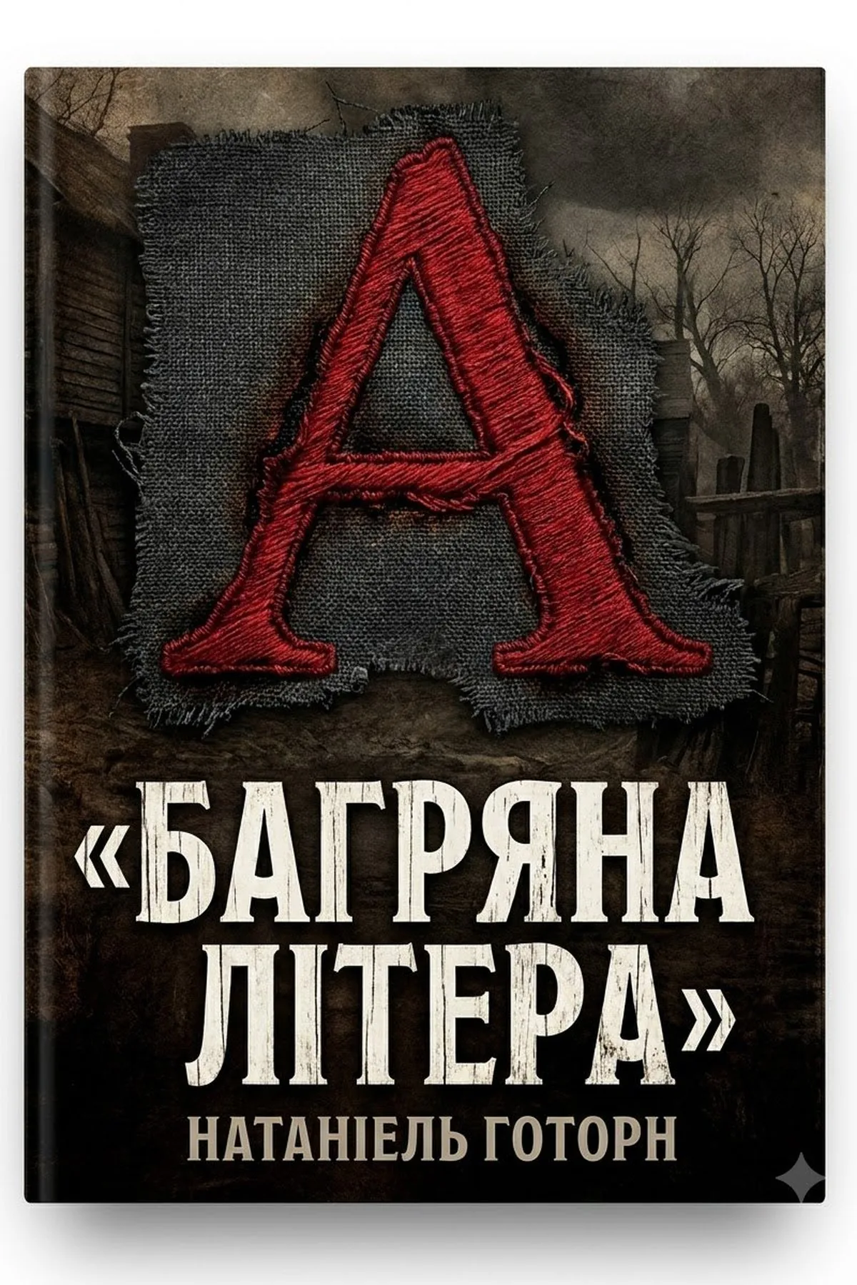 Багряна літера — Натаніель Готорн, обкладинка
