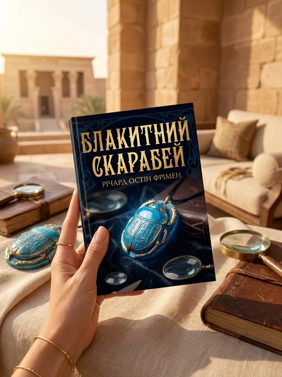 Блакитний скарабей — Річард Остін Фрімен, фото 3