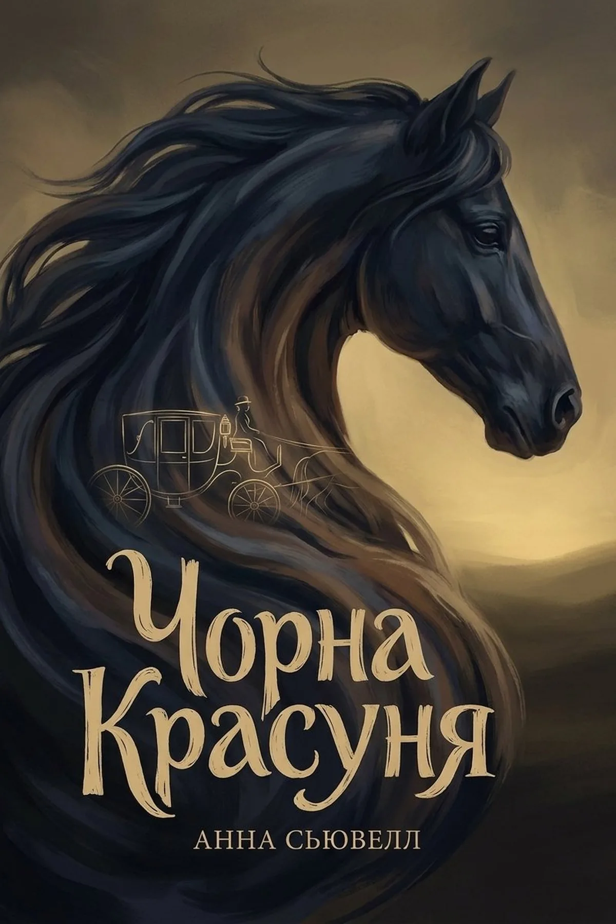Чорний Красень — Анна Сьювелл, обкладинка