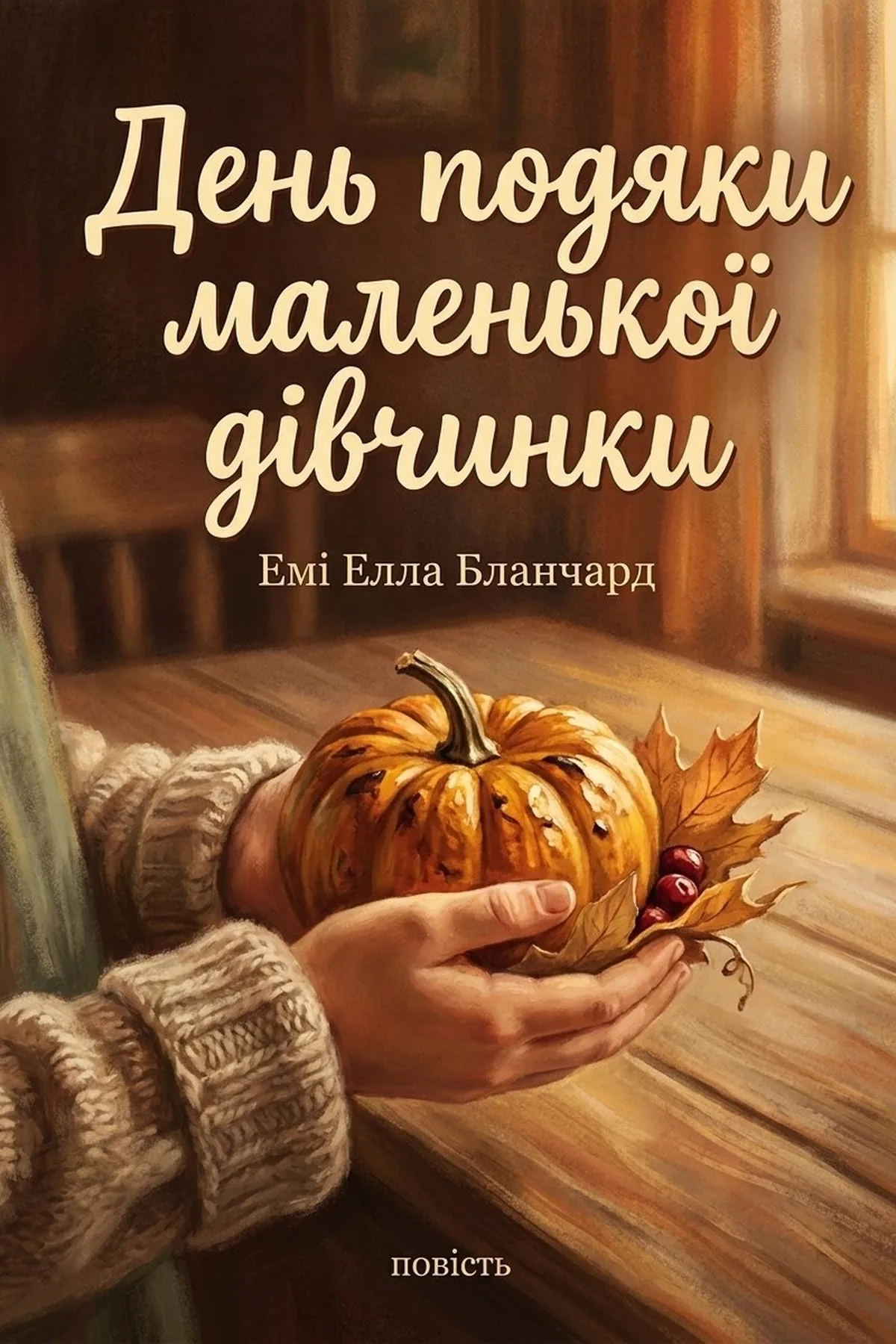День подяки маленької дівчинки — Емі Елла Бланчард, обкладинка