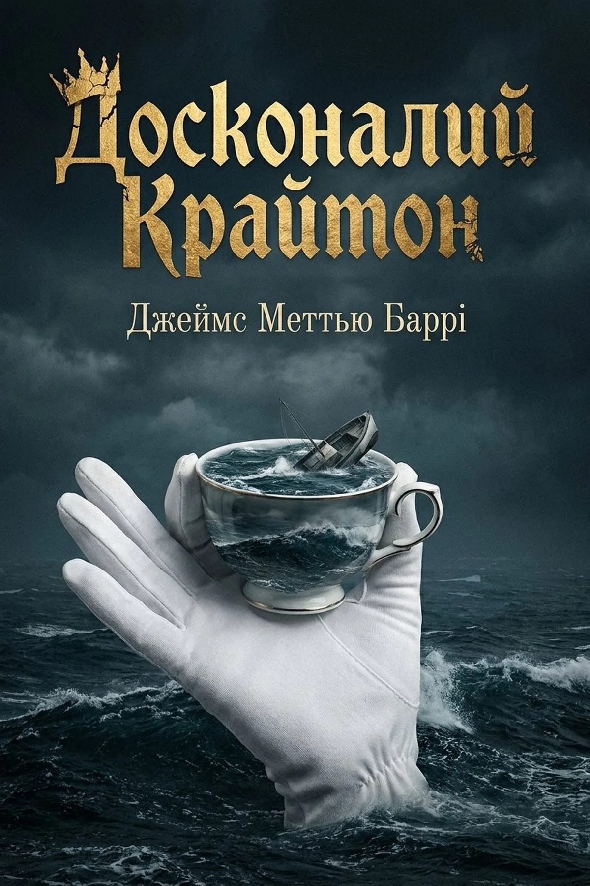 Досконалий Крайтон — Джеймс Меттью Баррі, обкладинка