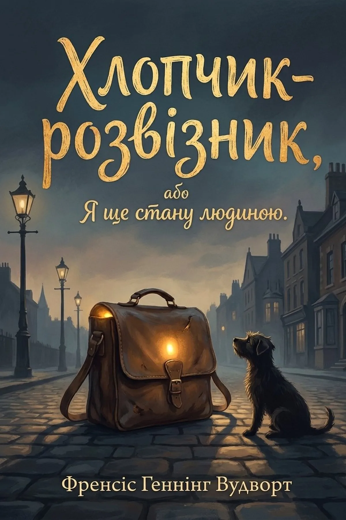 Хлопчик-розвізник, або Я ще стану людиною. — Френсіс Геннінг Вудворт, обкладинка
