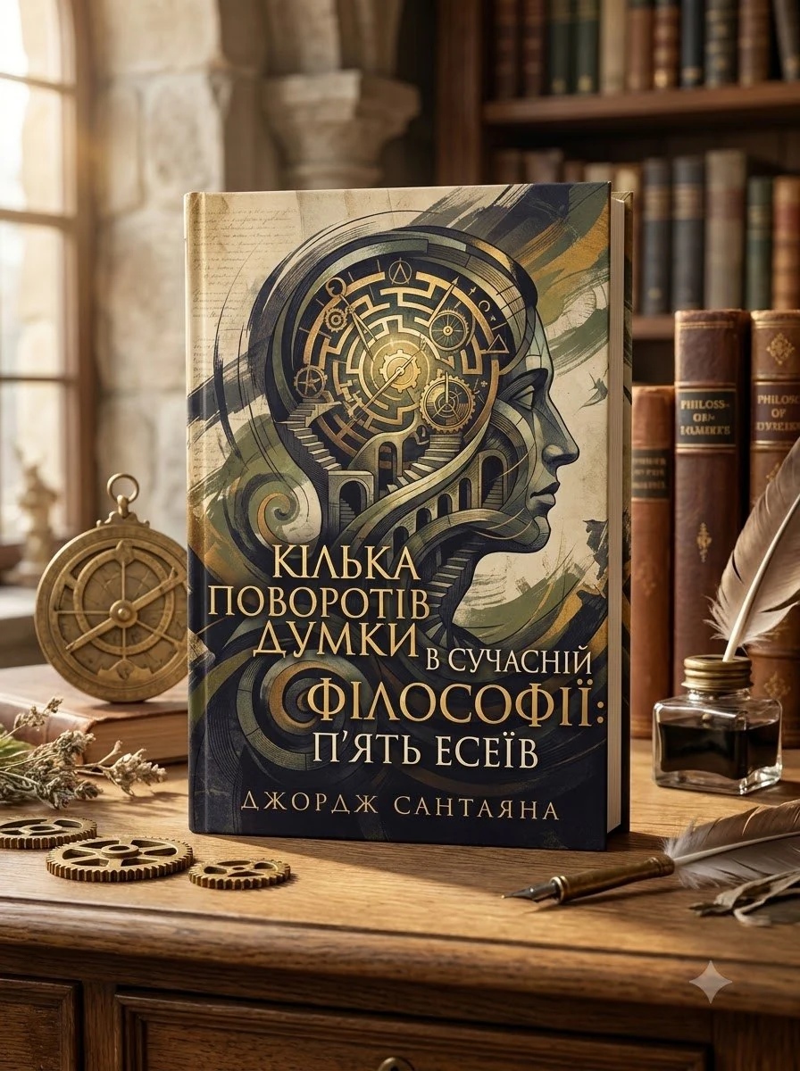 Кілька поворотів думки в сучасній філософії: П'ять есеїв — Джордж Сантаяна, фото 2