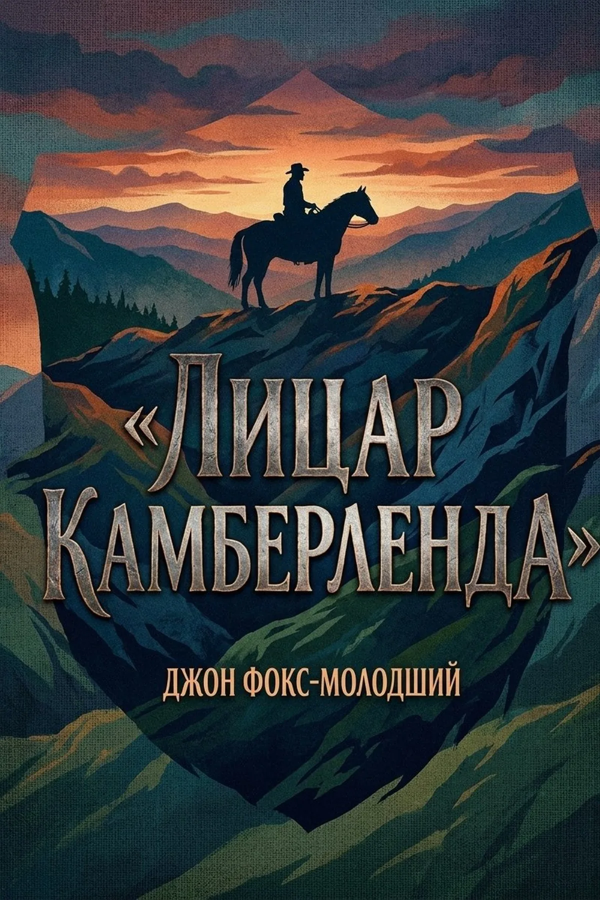 Лицар Камберленда — Джон Фокс-молодший, обкладинка