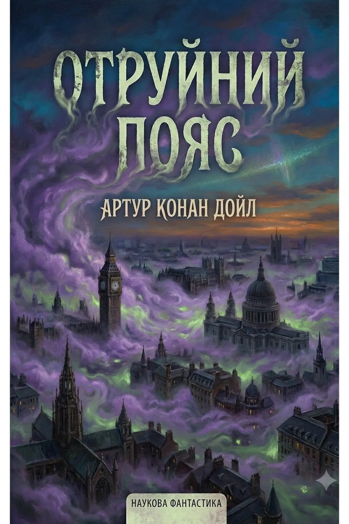 Отруйний пояс — Артур Конан Дойл, обкладинка