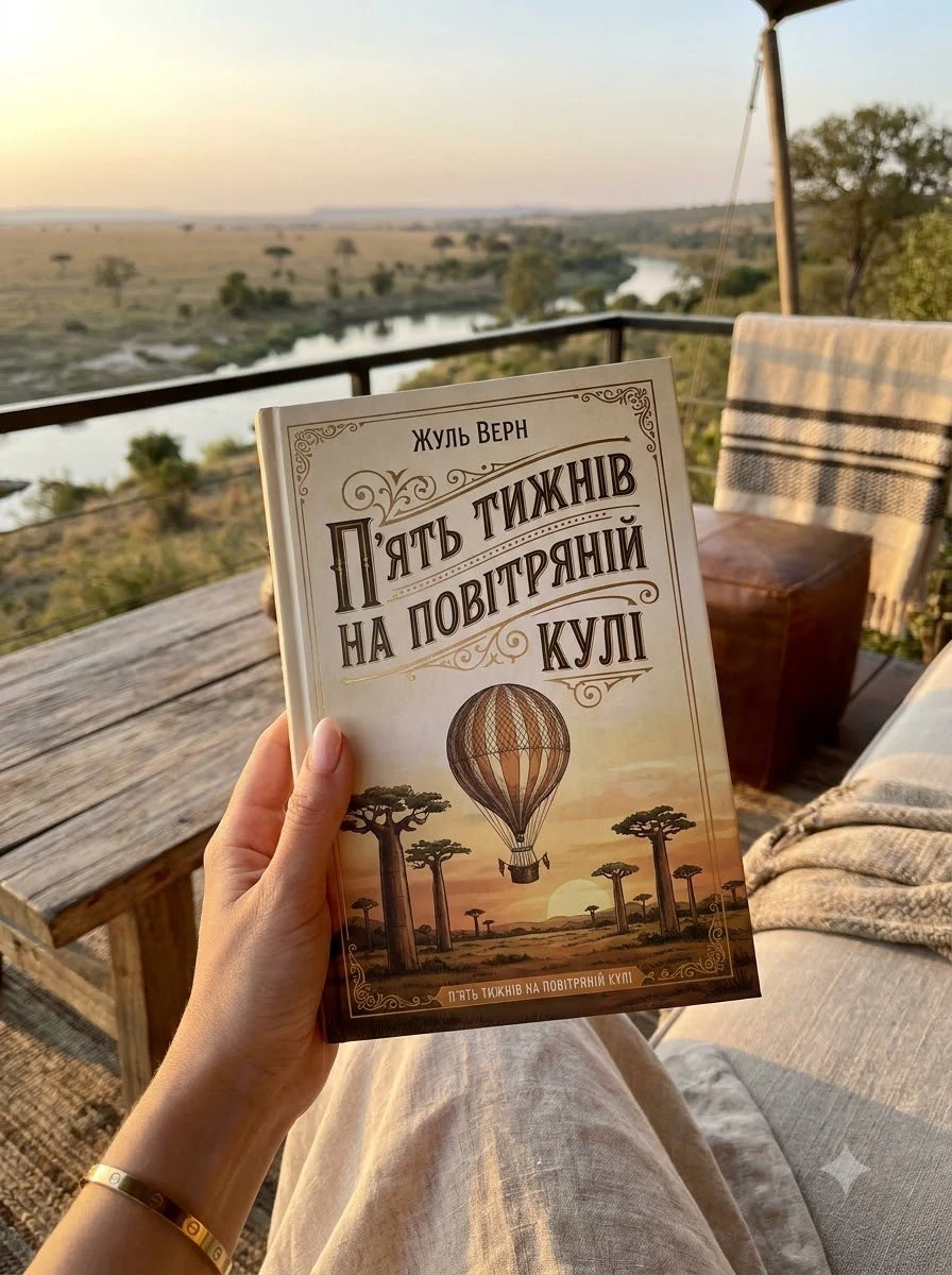 П'ять тижнів на повітряній кулі — Жуль Верн, фото 3