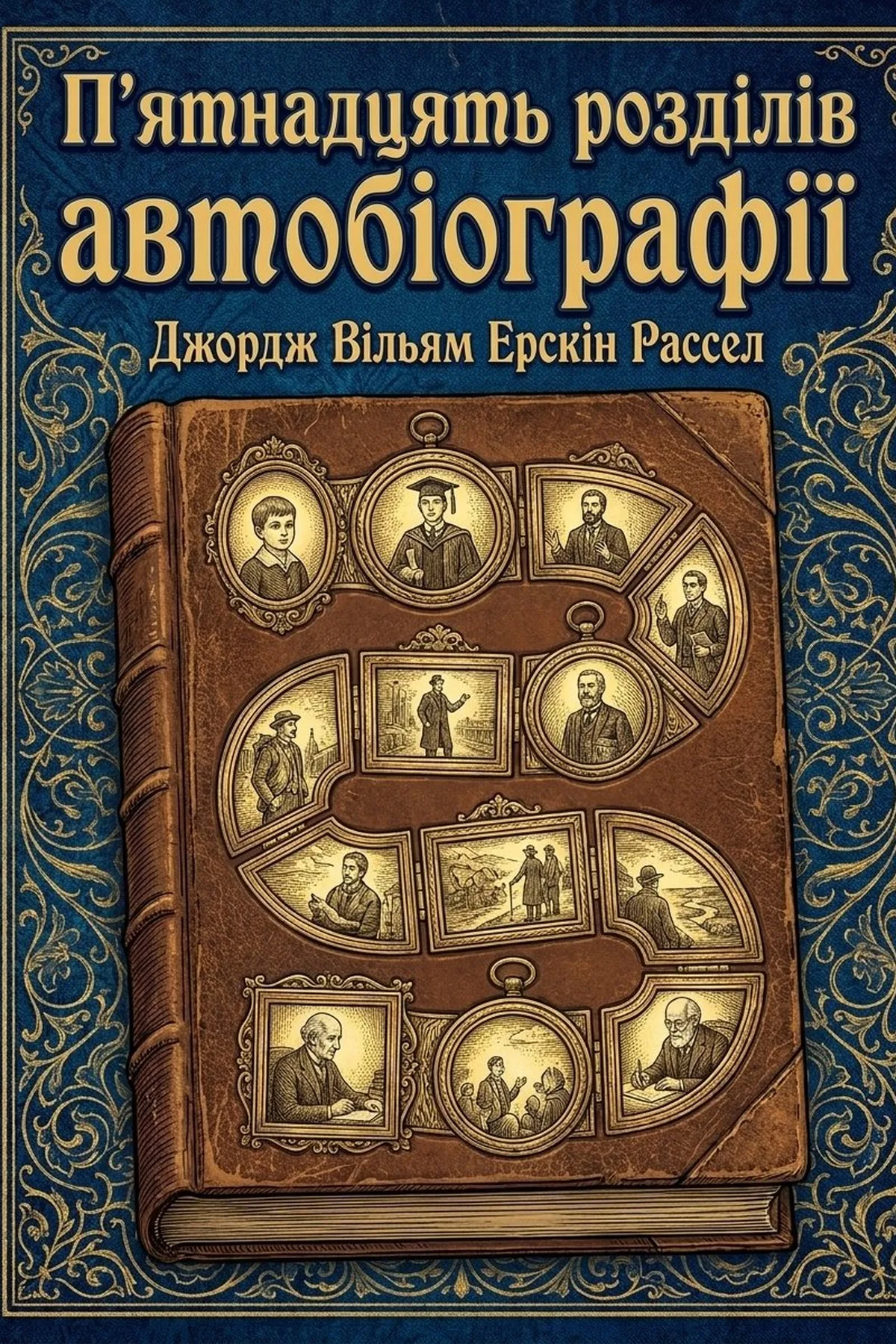 П'ятнадцять розділів автобіографії — Джордж Вільям Ерскін Рассел, обкладинка
