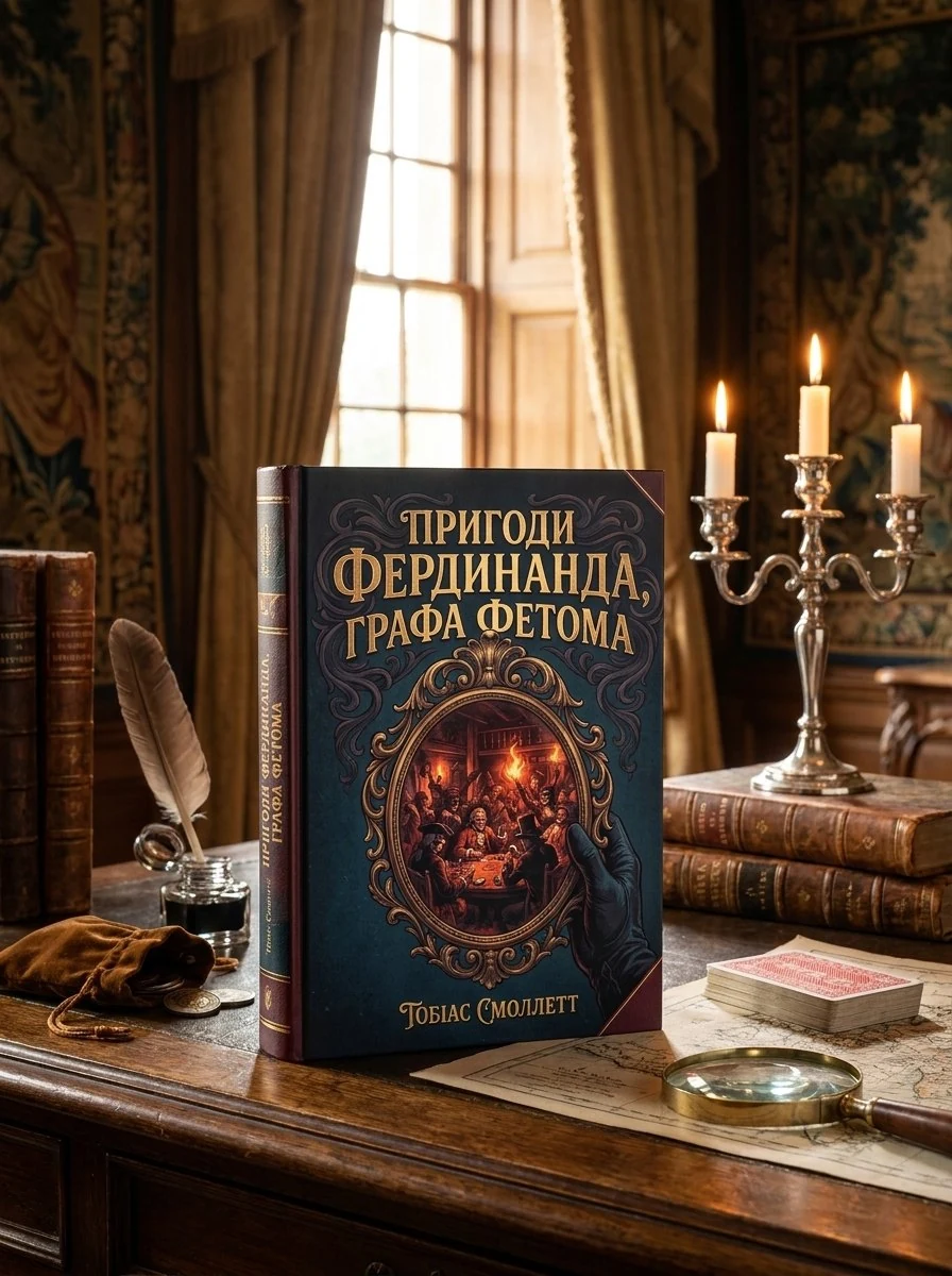 Пригоди Фердинанда, графа Фетома — Тобіас Смоллетт, фото 2