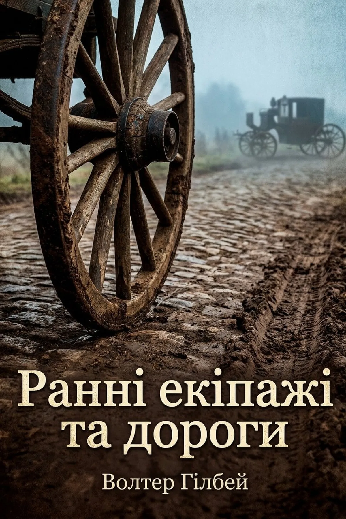 Ранні екіпажі та дороги — Волтер Гілбей, обкладинка