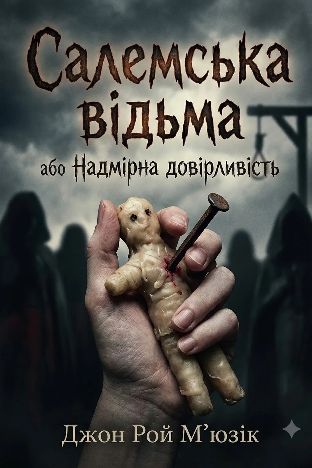 Салемська відьма, або Надмірна довірливість — Джон Рой М'юзік, обкладинка