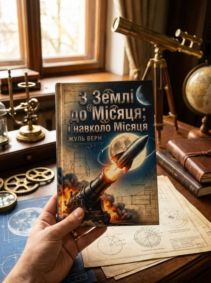З Землі на Місяць; і навколо Місяця — фото 2