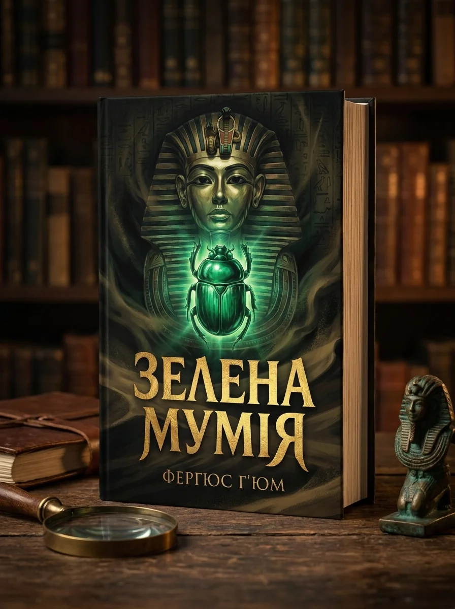 Зелена мумія — Детективи і трилери