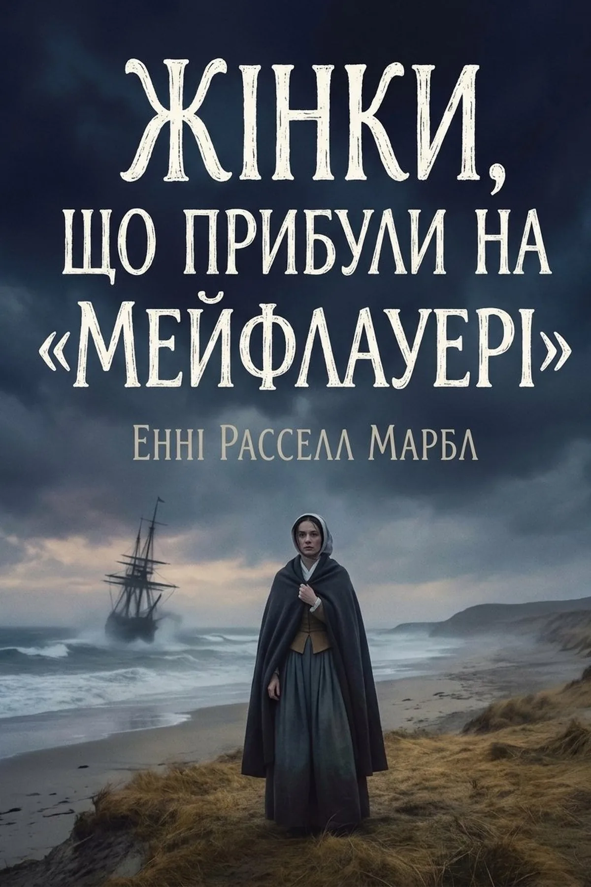 Жінки, що прибули на «Мейфлауері» — Енні Расселл Марбл, обкладинка